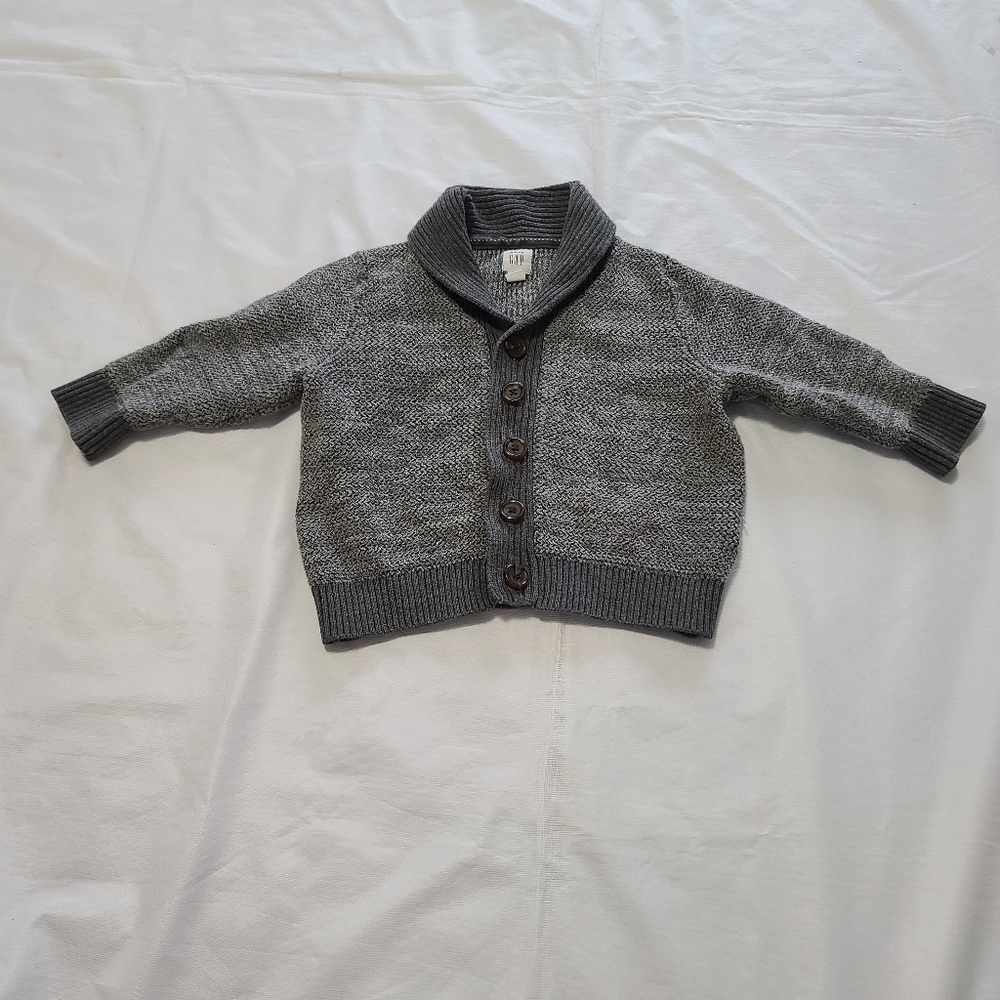 Baby Button-Front Cardigan